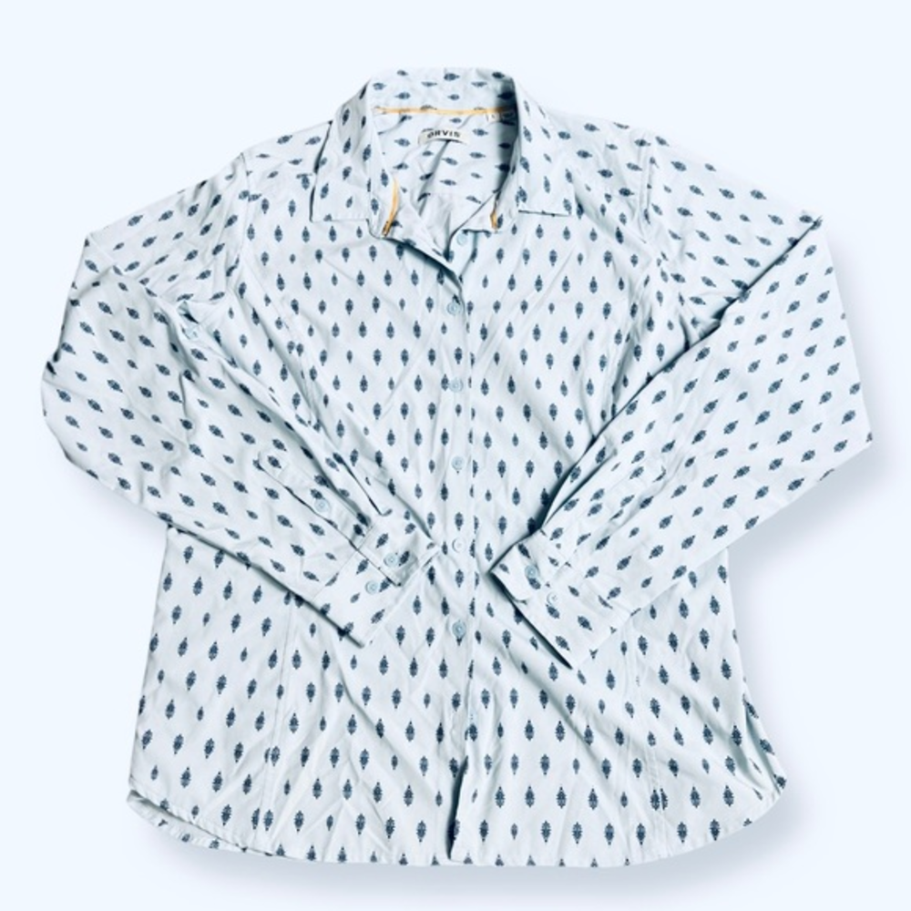 Orvis‎ Tech Button Down Long Sleeve Shirt